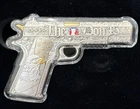 2024 2 Oz .999 Fine Silver "The Don 45" Donald Trump 45 Pistol Shaped Silver