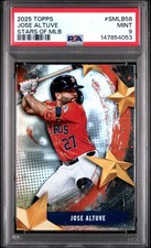2025 Topps Series 2 - Stars of Mlb Jose Altuve #SMLB-58 PSA