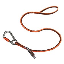 Ergodyne 19808 Squids 3108F x Locking Carabiner Tool Lanyard 15lb Orange