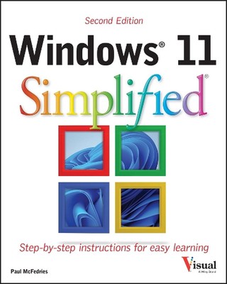 Windows 11 Simplified by Paul McFedries Paperback Book