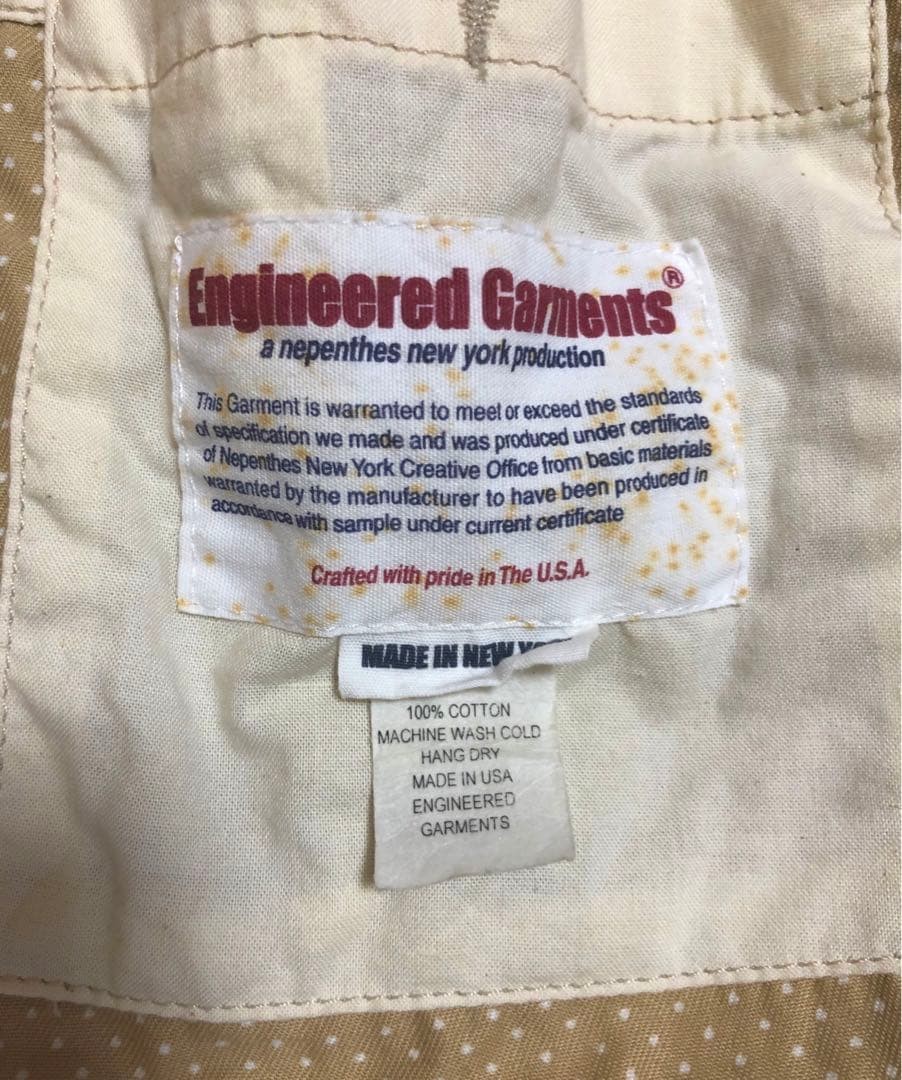 Engineered Garments Dot Pattern Spring Summer Cri… - image 6