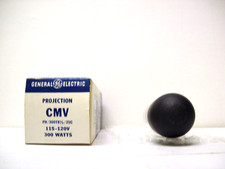 CMV CMT Projector Projection Lamp Bulb 115-120V 300W GE AVG. 25-HR LAMP LIFE
