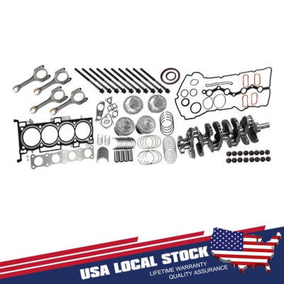 #ad G4KJ 2.4L Engine Rebuild Overhaul Kit Crankshaft Con Rods For HYUNDAI KIA $184.23