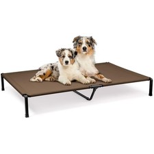 Heeyoo Elevated Dog Bed, Cooling Raised Pet Cot with Chew Proof Mesh Fabric and
