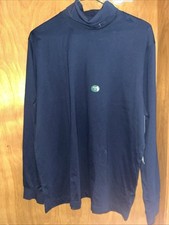 LL BEAN TRADIONAL FIT MENS LONG SLEEVE BLUE TURTLENECK XL NWT B63