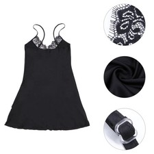  Camicia Da Notte Seta Raso Abbigliamento Per Donne Biancheria Intima Donna