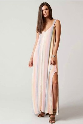 Billabong JD09Lsky Sky High Maxi Dress Large