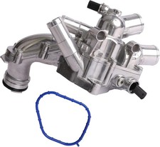 Engine Coolant Thermostat Housing Assembly Compatible with 2008-2015 Mini Coope