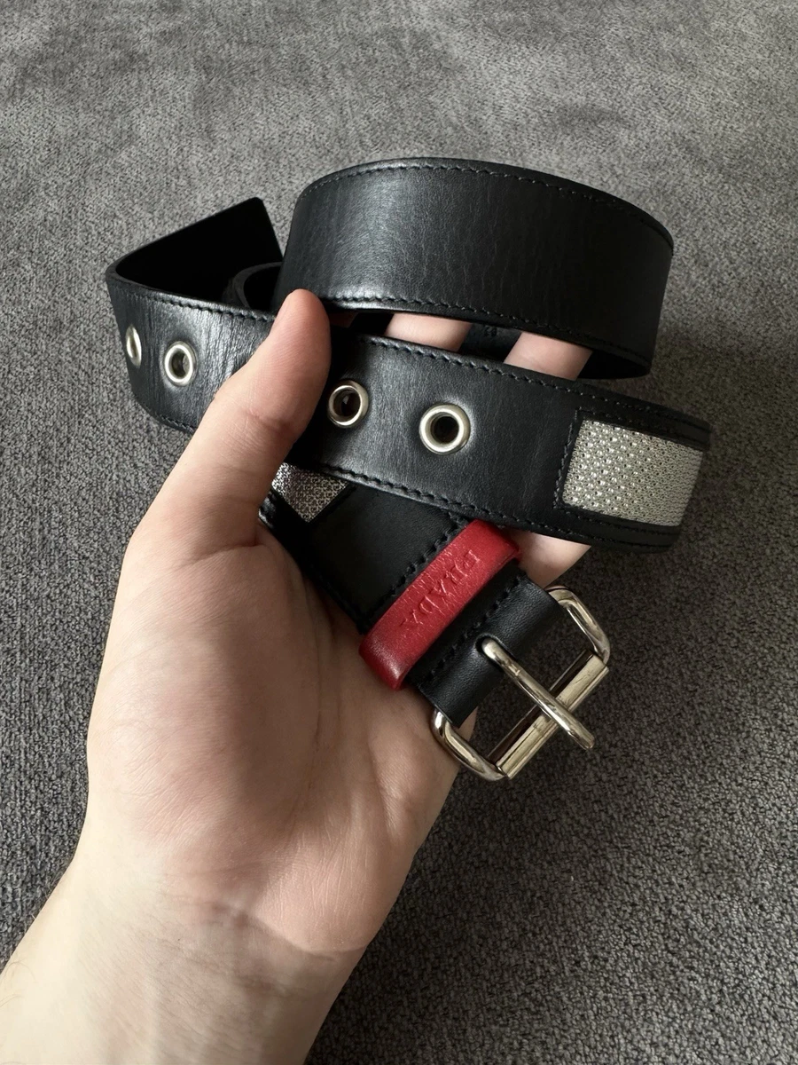 PRADA Leather with Vintage Belts for Men for sale | eBay