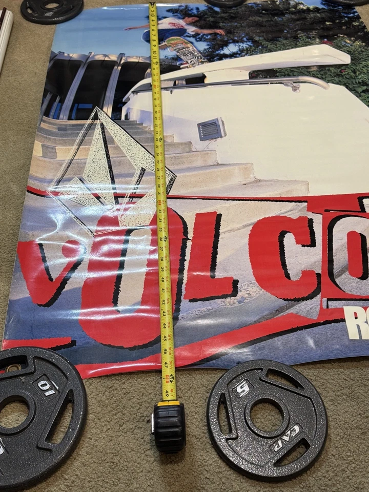 Vintage Volcom Geoff Rowley Skateboard Banner Vans Flip Sorry 00’s Skateboarding - Image 2 of 4