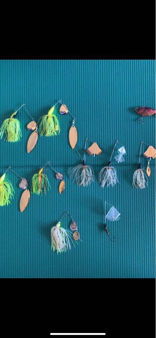 MegaBass & Japan Lures 77-Piece Hard Bait & Spinnerbait Set for Fishing - Image 8