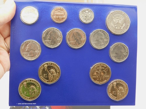 2016 UNITED STATES MINT DENVER & PH UNCIRCULATED U.S COIN SET OGP & COA - Picture 3 of 5