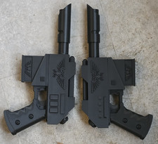 Laspistol prop - Imperial Guard Warhammer 40k Cosplay 3d printed