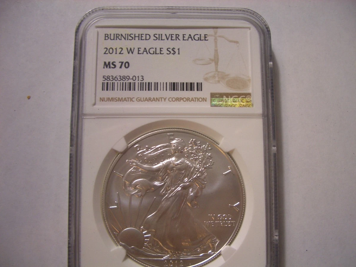 American Eagle MS 70 Graded 2012 Silver Bullion Coins for sale | eBay