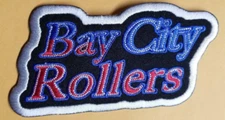 The Bay City Rollers Scottish pop rock bandEmbroidered Patch approx 2x4.25"
