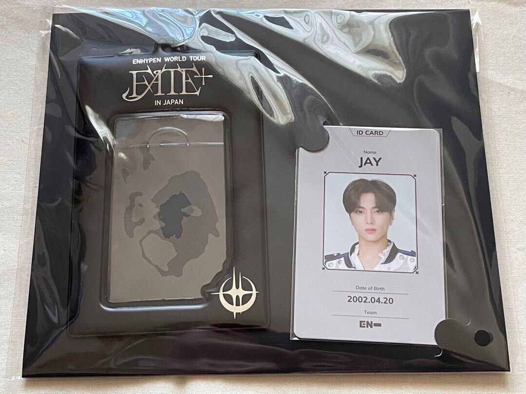 ENHYPEN JAY FATE+ IN JAPAN FATE PLUS ID CARD SET Photocard ENHYPEN JAY FATE+ IN JAPAN FATE PLUS ID CARD SET Photocard