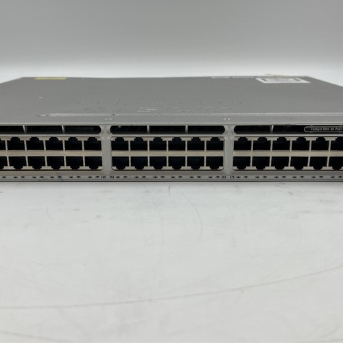 Cisco WS-C3850-48F-L - 48 Ports PoE - Fully Managed Ethernet Switch. For Parts - Picture 3 of 11