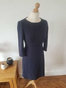 navy blue work dresses uk