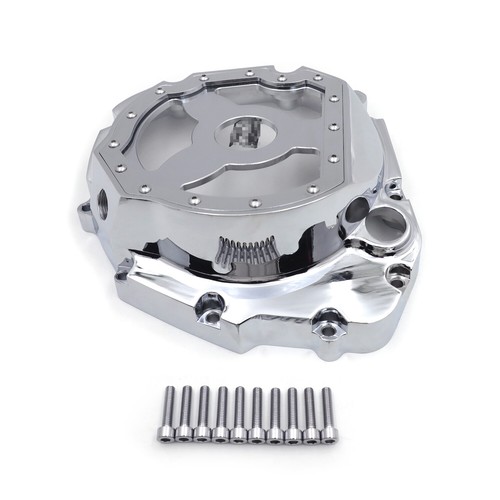 Cubierta de embrague de motor para 01-05 GSXR600/ 00-05 GSXR750/01-08 GSXR1000 cromada - Imagen 3 de 8