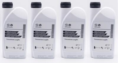 4L ORIGINAL GM Opel Kühlerfrostschutz DEX-COOL Concentrate Longlife BLAU 9559987