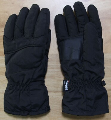 Joe Fresh Thinsulate black gloves / Size M L / 40 gram / polyester, acrylic / B