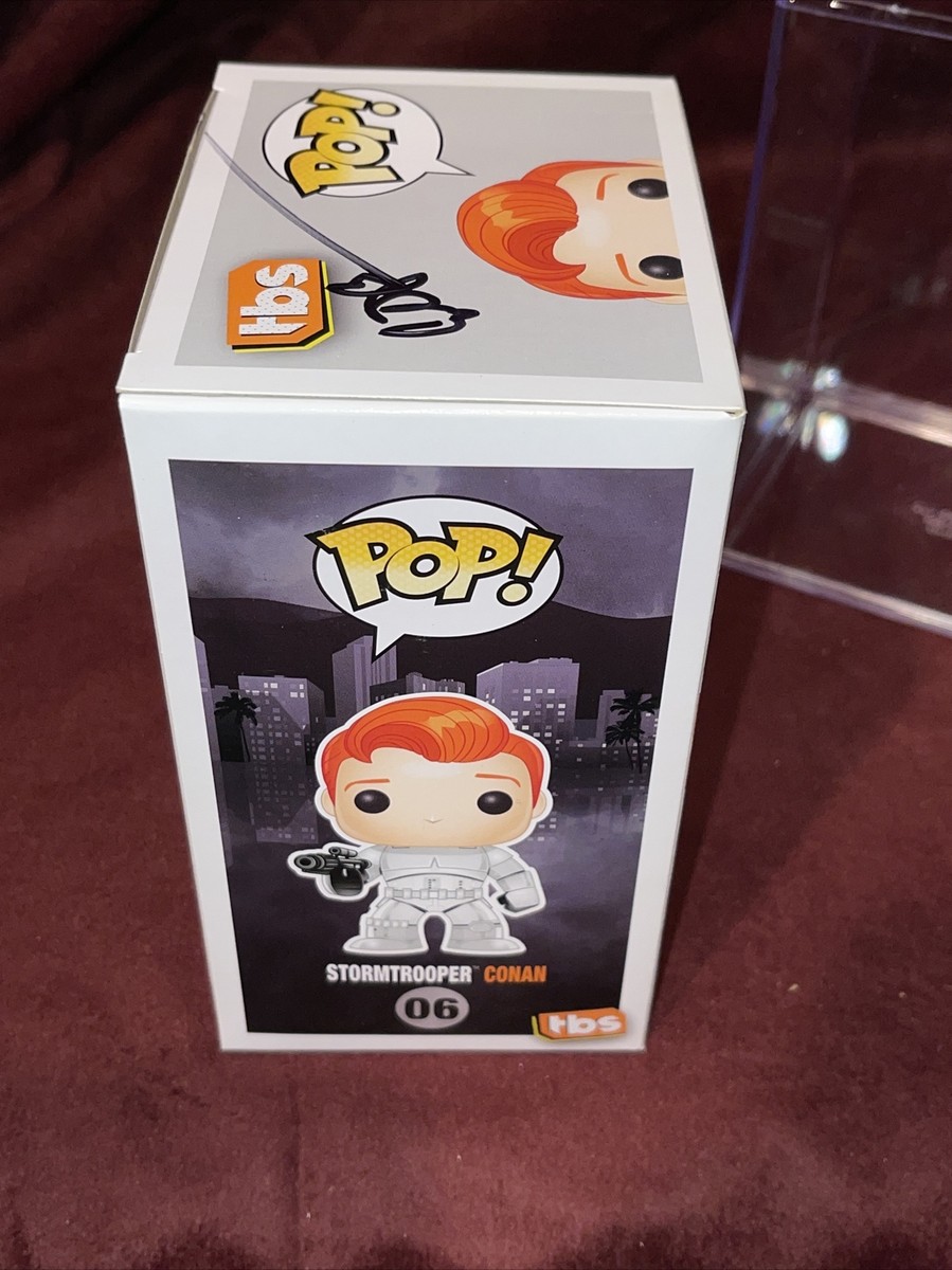 Stormtrooper Conan Funko Pop! #06 SDCC EXCLUSIVE Signed 2016 LE