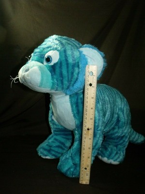 blue tiger stuffed animal