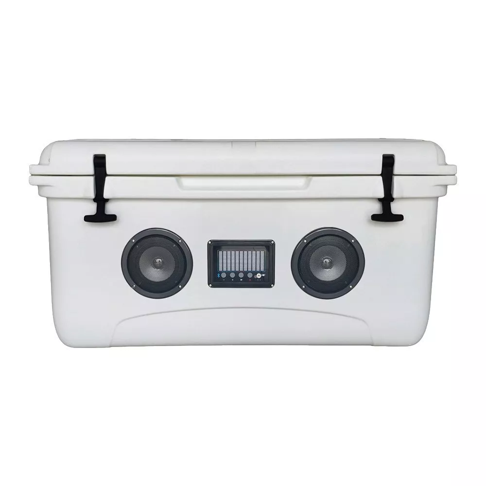 Cooler box hotsell with bluetooth speaker