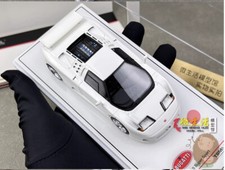 TSM 1/43 Bugatti EB110 SS Super Sport Resin Car Model Diecast Hobby Gifts White