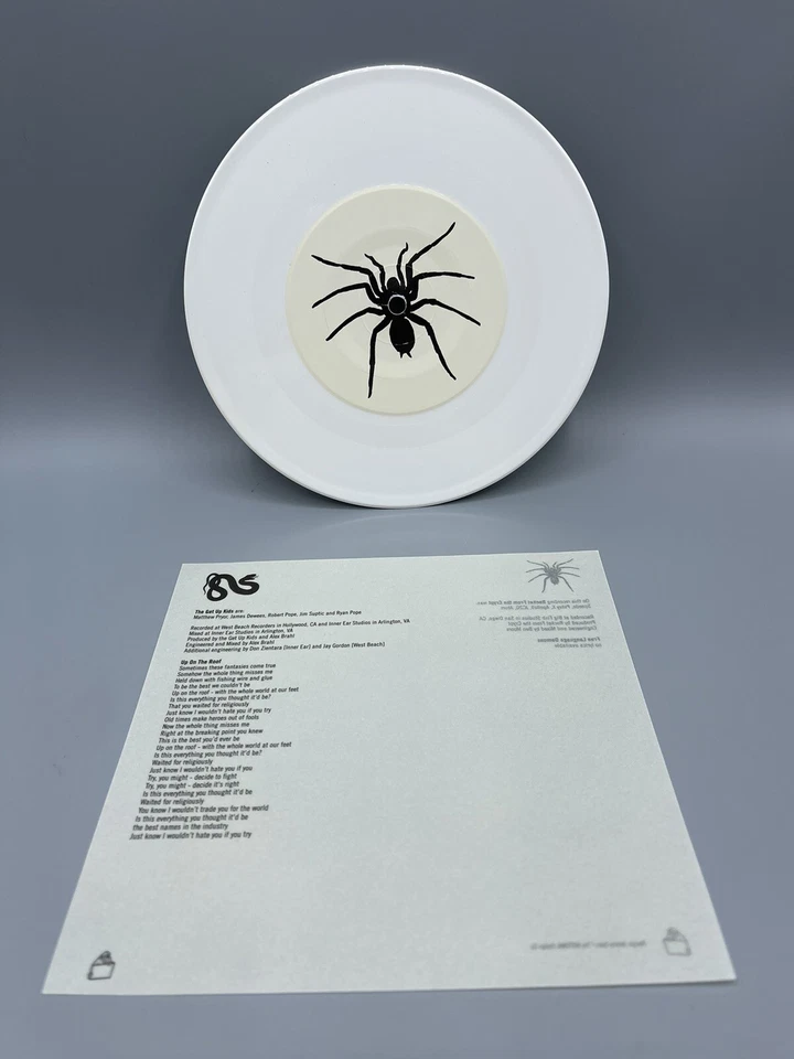 The Get Up Kids/Rocket From the Crypt 2000 Split UNPLAYED White 7" - Image 3 of 4