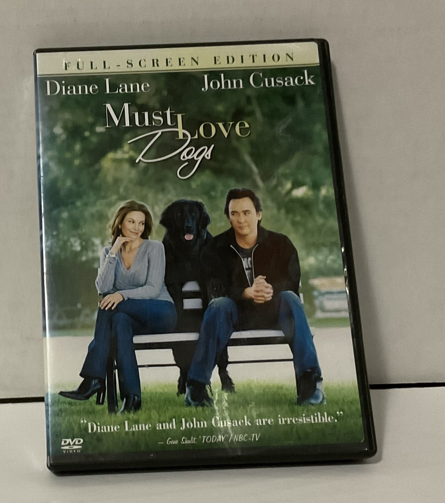 Must Love Dogs (DVD, 2005, Widescreen) John Cusak & Diane Lane