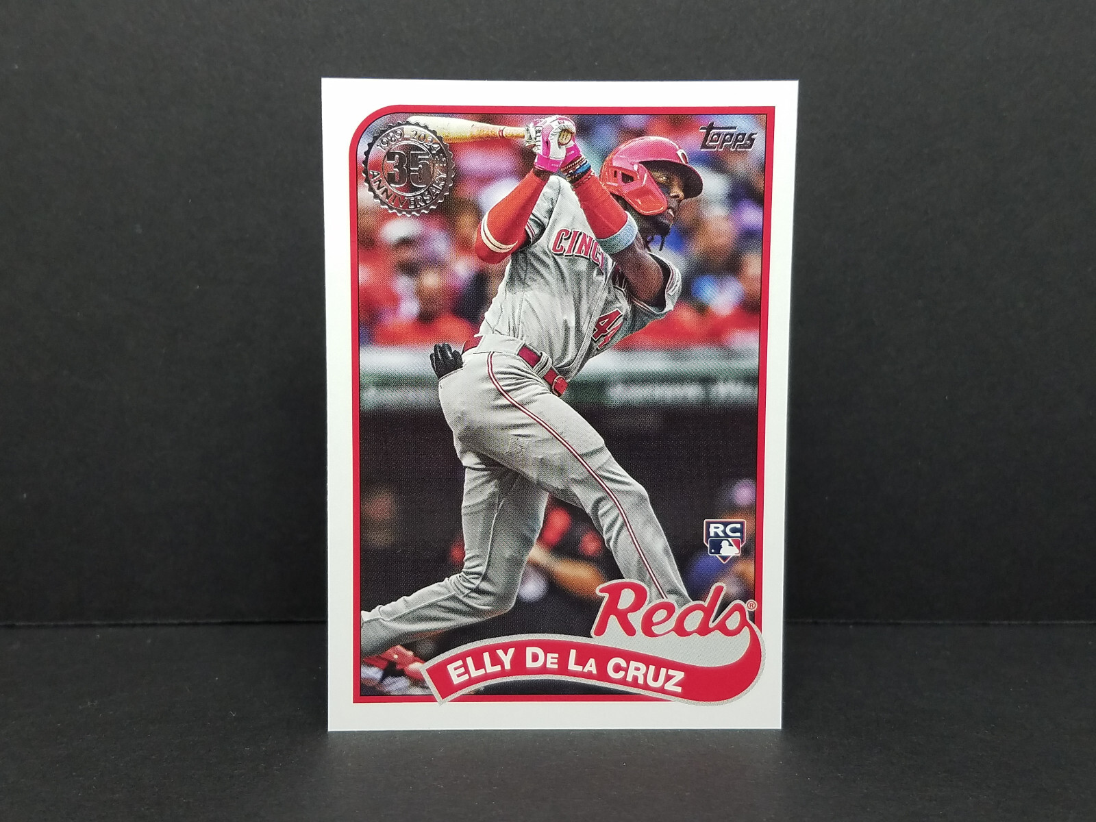 2024 Topps #89B2-34 Elly De La Cruz, Reds (RC) - 1989 Topps 35th Anniversary