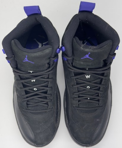 2020 Nike Air Jordan 12 Retro Dark Concord Black CT8013-005 Men's Size 7 Sneaker - Picture 7 of 15