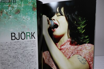 Fuji Rock Festival 1998 in Tokyo Official Program Book Rare Bjork
