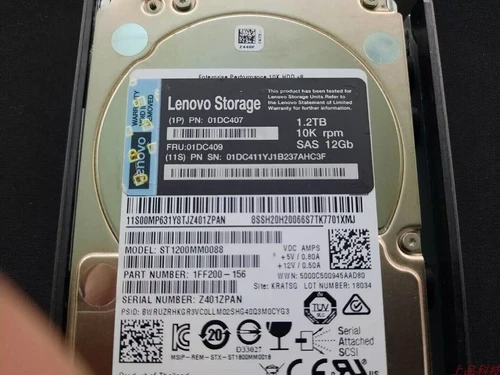 Compatible NEW 01DC409 01DC411 01DC407 IBM Storage 1.2TB 10K SAS 12G HDD - Picture 1 of 2