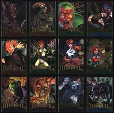 1995 Fleer Metal Marvel - Base #1-#138 Character Collecting & Set Building
