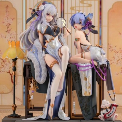 Anime Re:Life in a different world from zero Rem Emilia 1/7 PVC Figures-With Box