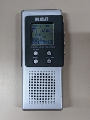 RCA Model RP 5012B Digital Voice Recorder Nice Condition TESTED WORKS