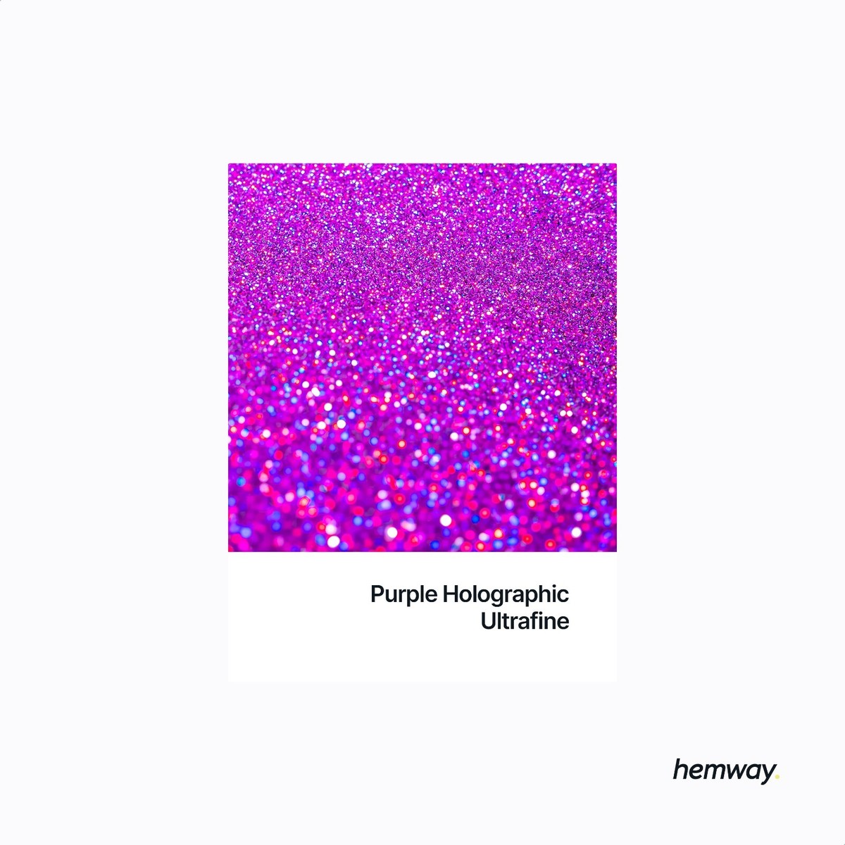 ぱんだ✕2 Hemway Purple Holographic Auto Car Glitter Paint Spray Metal