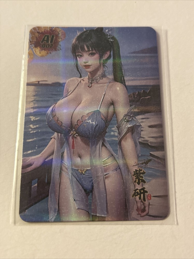 Japanese anime beauty Sexy ACG Card Doujin Anime