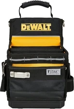 Tool Bag, Easy Access Small Tool Pouch with Hard Bottom and Carrying Strap (DWST