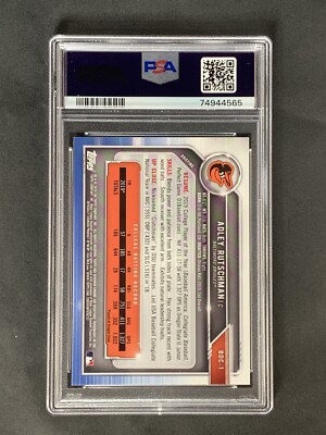 2019 Bowman's Best - Adley Rutschman #PP-AR PSA 10 GEM MINT Adley