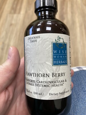 Wise Woman Hawthorne Berry Extract, 8 Oz, New!