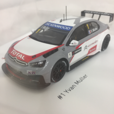 SUPER RARE 1/43 Spark Citroen WTCC 3CAR set CITROEN TOTAL WTCC