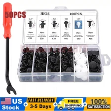 For Chevy GM 100X Box Set Bumper Fender Liner Push Type Retainer Clips 6 sizesUS