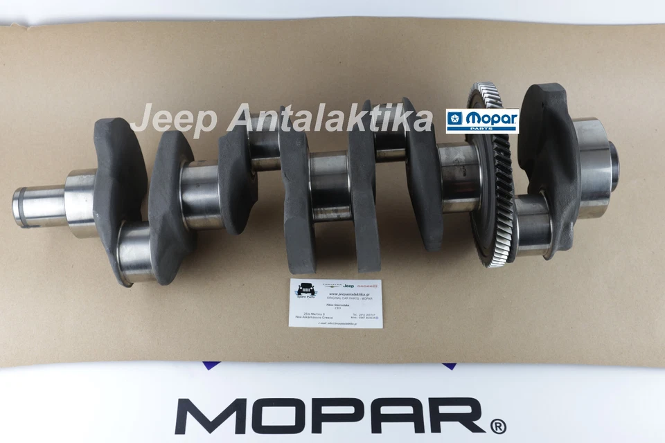 Cigüeñal motor Jeep Liberty KJ 2.8TD 2003-2007 68019322AA nuevo genuino Mopar Foto 2 de 4