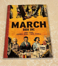 March: Book One by John Lewis, Andrew Aydin, Nate Powell  - 2013 Paperback Book