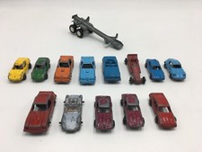 Vintage TOOTSIE TOY MIDGETOYS Stamped Metal Cars Lot 14 