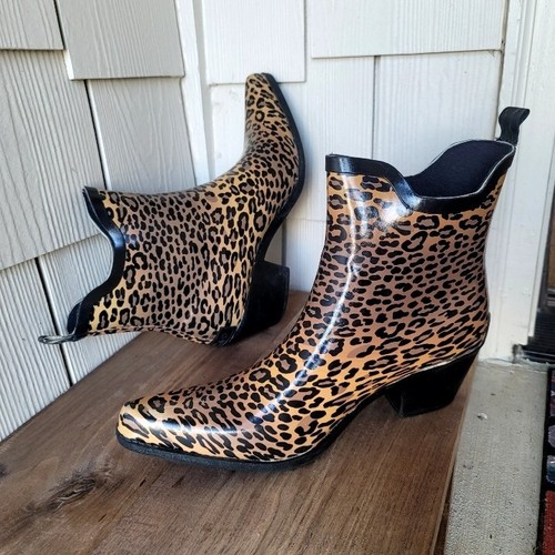 CORKYS Ankle Boots (Womens 8) Leopard 