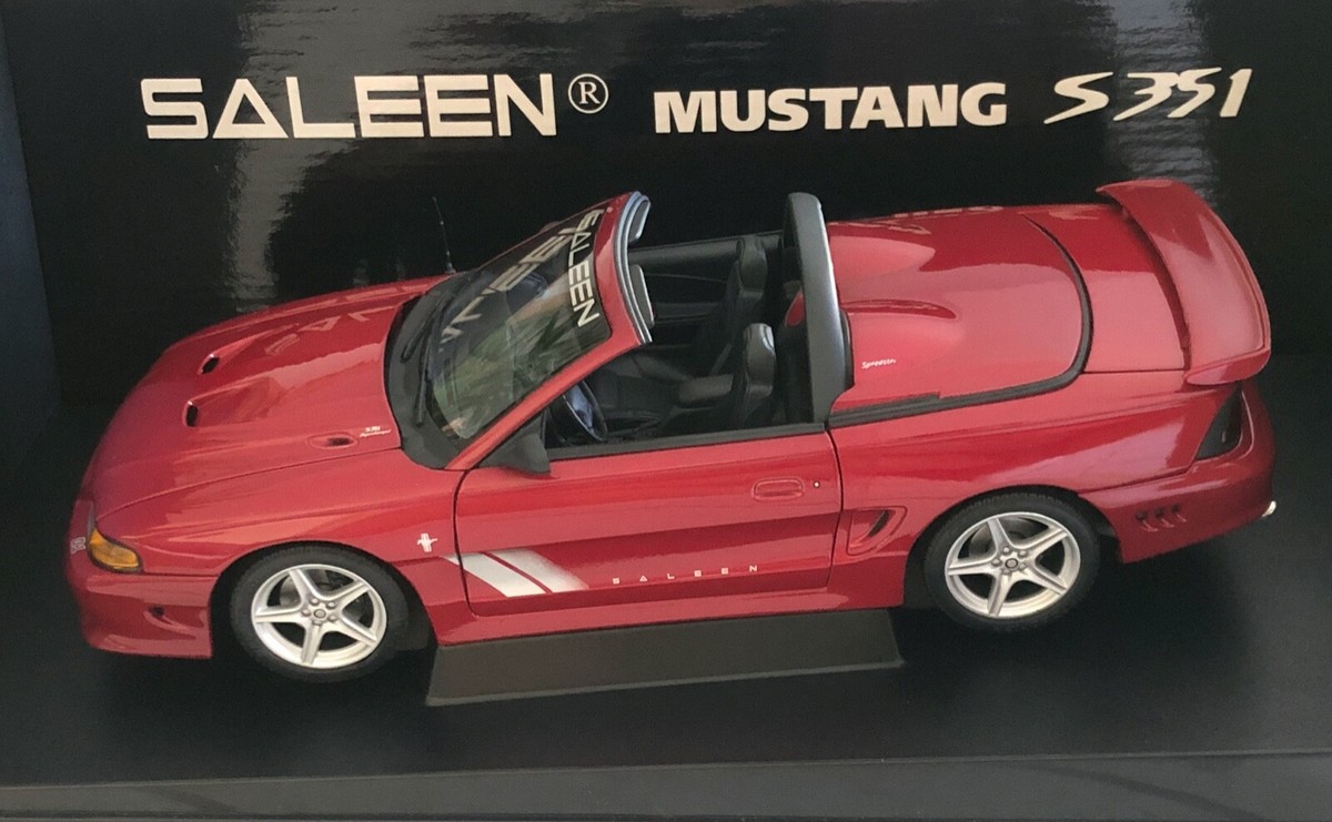 ミニカー 1/18 SALEEN Mustang S351 Convertible AUTOart 1998 FORD MUSTANG SALEEN S351 CONVERTIBLE 1:18 | eBay